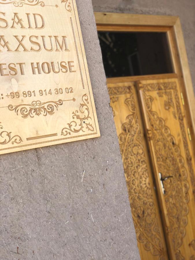 Said-Maxsum Hotel Khiva Exterior photo